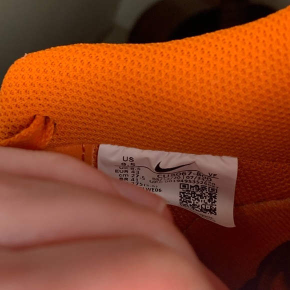 Nike Air Force 1 low ‘Orange Skeleton’ - Picture 10 of 10